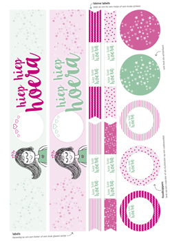 printable prinses - labels